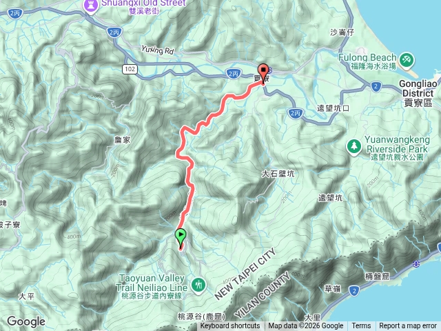 2026-10-09_18桃源谷蕭家莊登山口車程預覽圖