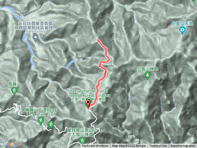 船型山林道 210林道