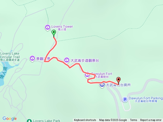 小百岳集起來情人湖、大武崙砲台、大武崙山步道20251108114034