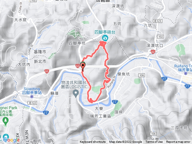 四腳亭登山步道-小O健走