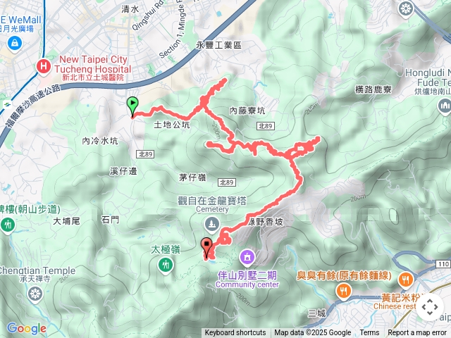 土城清水大尖山8連峰