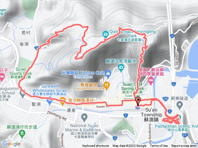 七星嶺健走蘇澳山