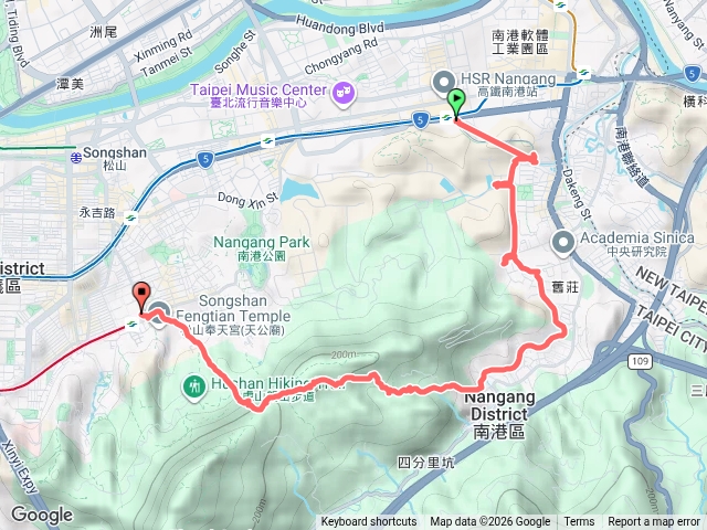 20261028 南港生技隧道~虎山自然步道預覽圖
