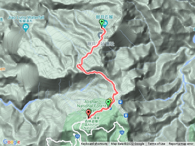 嘉義阿里山^_^：眠月線（一葉蘭自然保護區）【交通：嘉義客運】