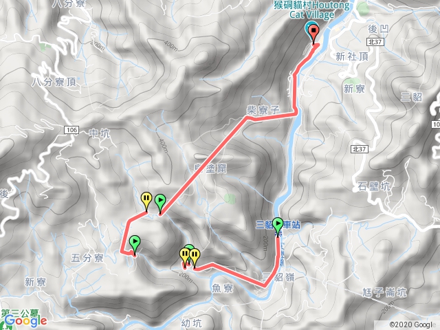 瑞芳猴硐柴寮古道