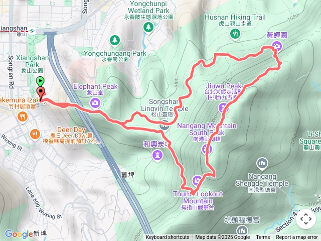 四獸山步道南港山