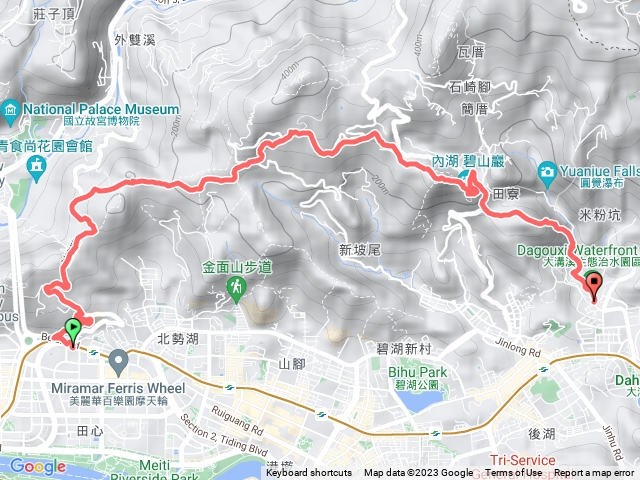 間南路接大縱走第五段