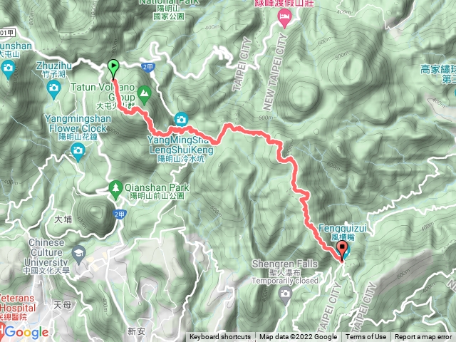 2021年臺北大縱走：尋寶任務臺北大縱走第三段：小油坑至風櫃口202203051347