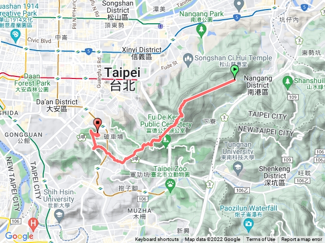 台北大縱走第六段 南港展覽館-麟光站