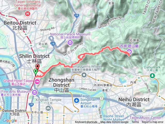 台北第五段來回亂走