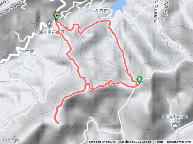 2023-12-25油井窩山、彩和山、福大山O型