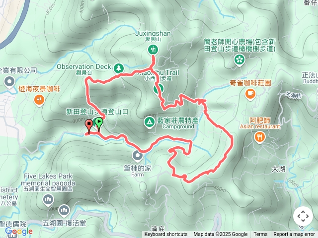 新田步道聚興山大湖山0型預覽圖