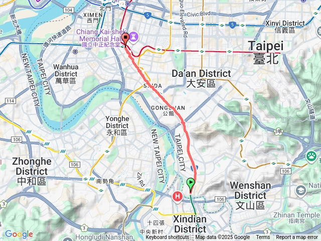 羅斯福路六段到羅斯福路一段