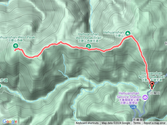 合歡北峰西峰預覽圖