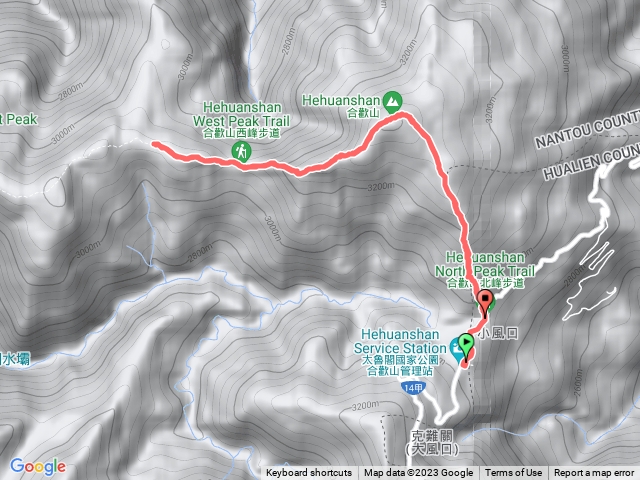 112722小風口到合歡西峰4.5K