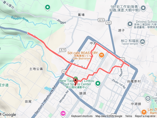 散步🚶‍♀️忘了帶傘毛毛雨