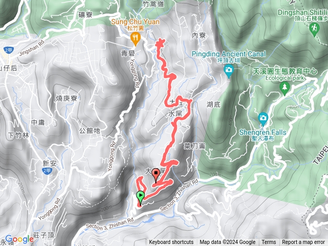 平菁街-鵝尾山梯田-姜太公廟1130228