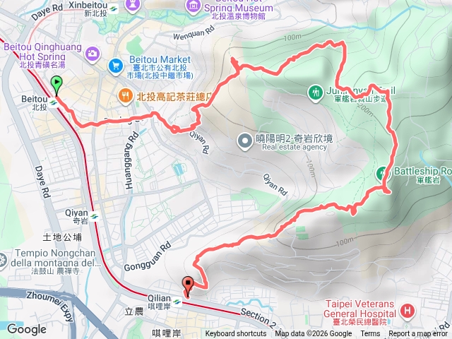 軍艦岩-北投至唭哩岸預覽圖