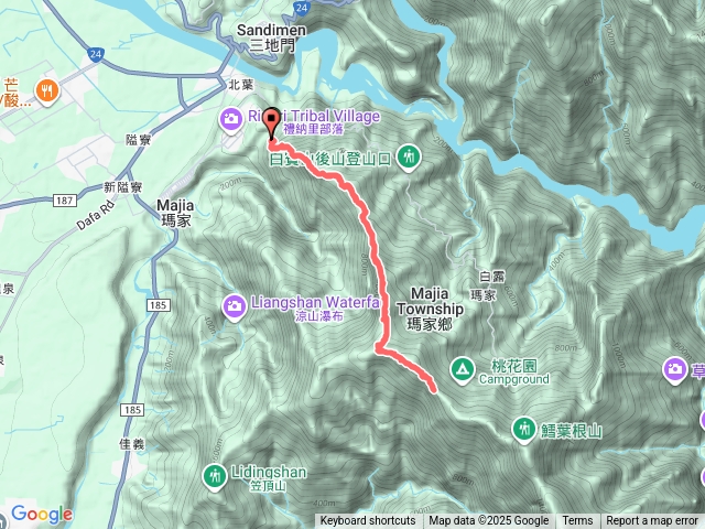 白賓前山登山口-白賓山-真笠東北峰預覽圖