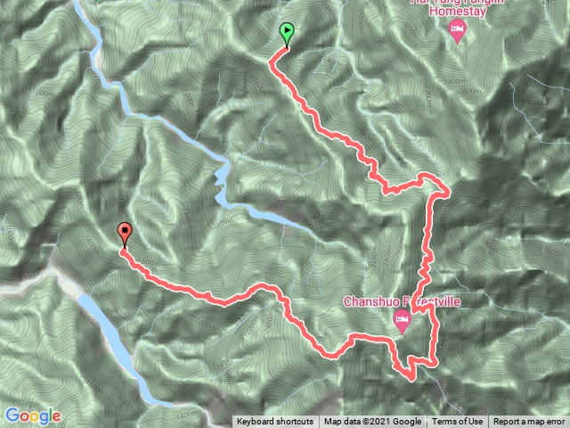 西巒大山（雙龍林道-人倫林道）