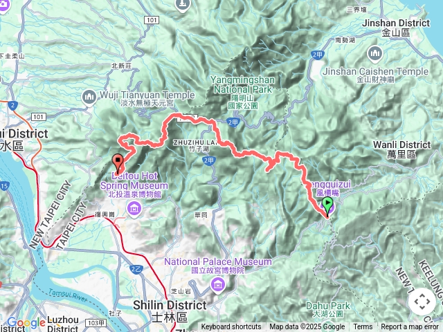 20250501陽明山東西大縱走