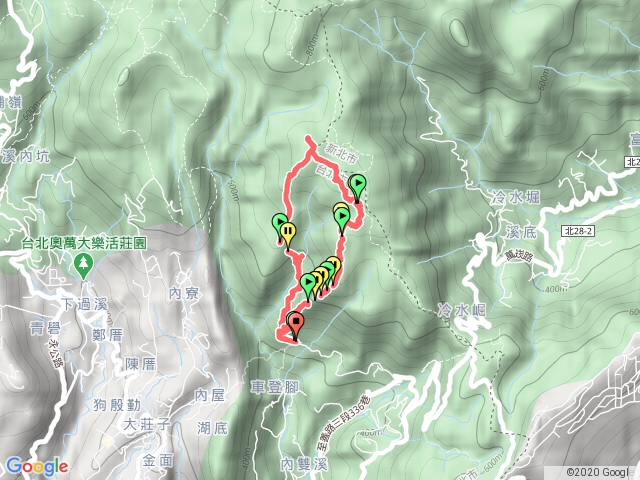 荷蘭古道O型天雨路滑滾下山