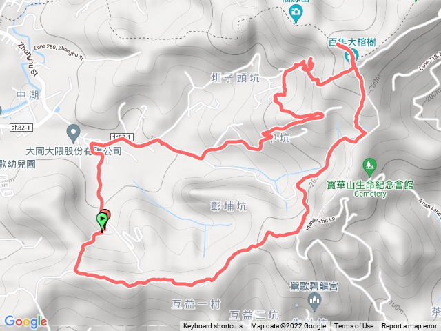 鶯歌山福源山9棵榕樹+百年樟樹=十全十美