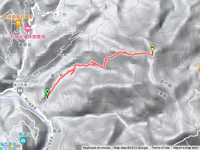 鵝公髻山東河線AXILE