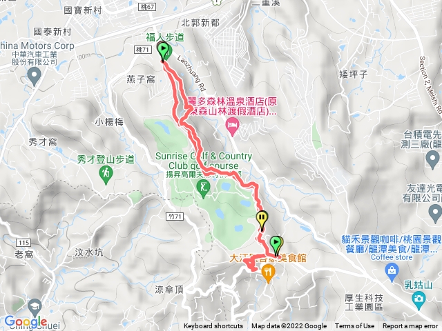 福人步道大北坑