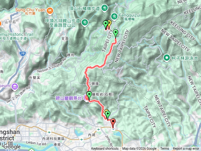 台北大縱走第四段