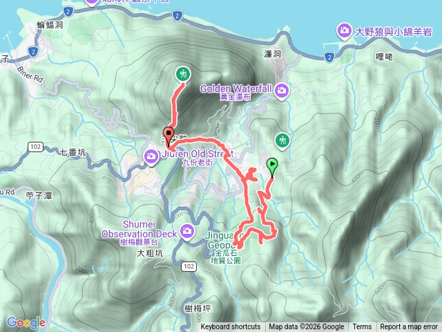 黃金神社-本山地質公園-山尖古道-基隆山預覽圖