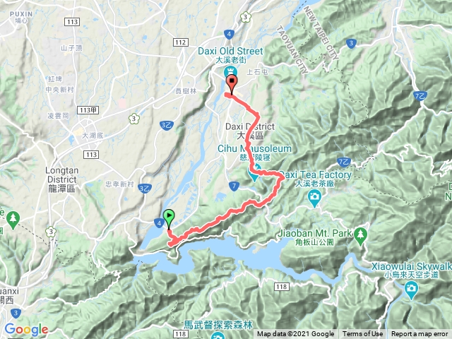 2021.3.29大溪坪林古道登新溪州山、溪州山賞血藤連稜石龜坑山下打鐵寮古道出桃客大溪站~順訪小角仔古道、大嵙崁圖根點