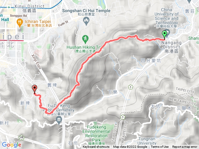 中華科大九五峰拇指山