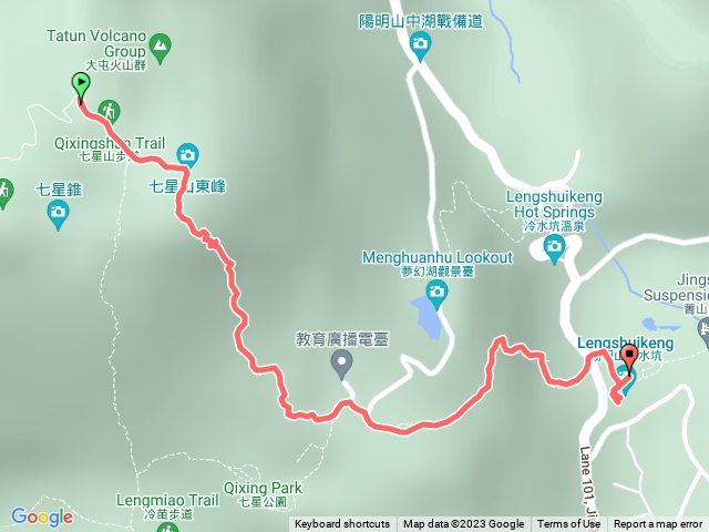 七星山 新年快樂