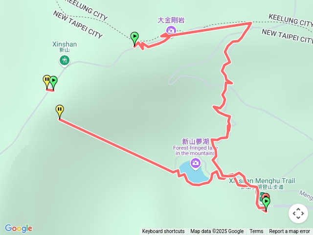 新山夢湖（程式當掉應多30分鐘）