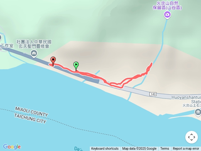 火炎山卵石流
