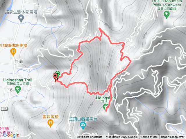 笠頂山四上五下