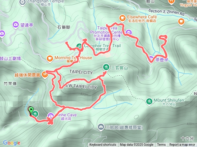 銀河洞越嶺步道及附近郊山群（六連峰）