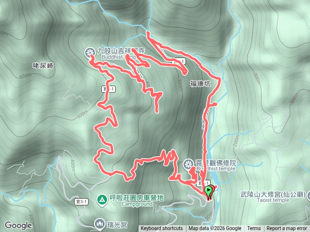 福德坑產道環走(宜蘭頭城)預覽圖