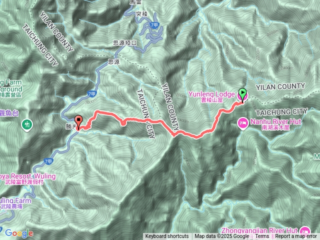 南湖群峰DAY4-回程
