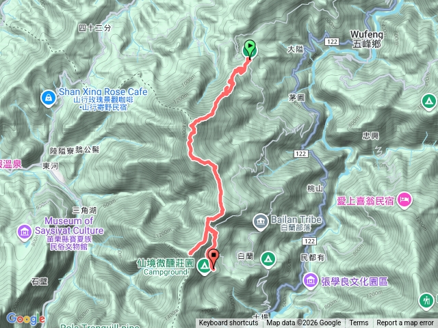 鵝公髻東北峰-鵝公髻山-鳥嘴山