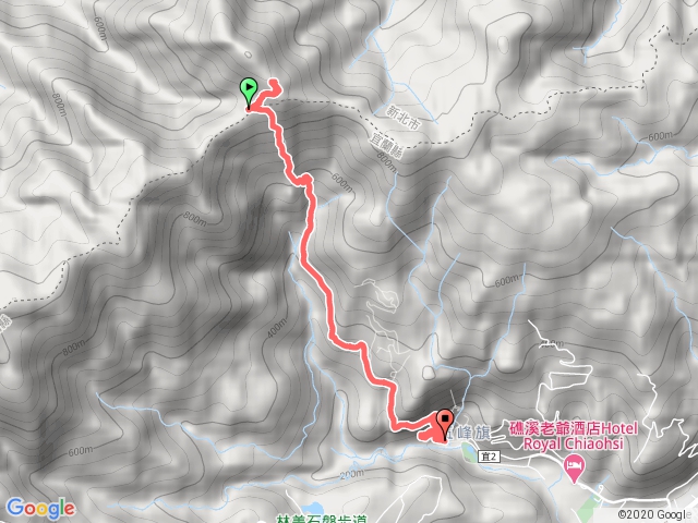 聖母步道(抹茶山)、三角崙