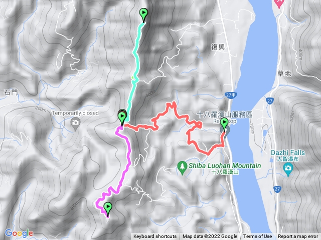 【高雄六龜】1101219-狗寮山T型南北縱走(狗寮山、北狗寮山、南狗寮山)