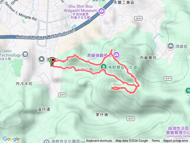 土城青龍嶺、清水大尖山、清水二尖山