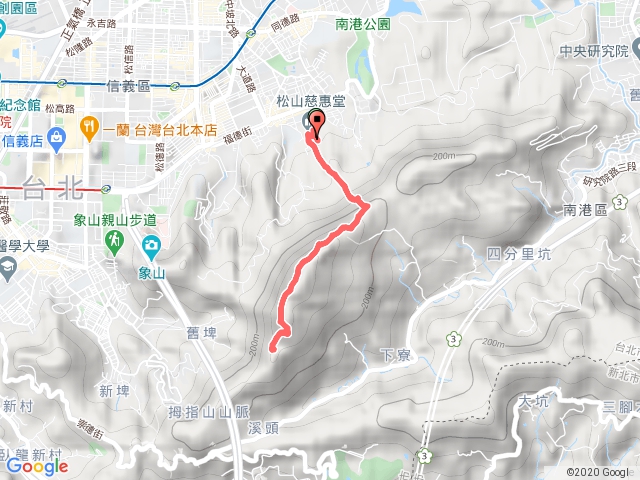 20190730_四獸山步道(松山慈惠堂-九五峰-拇指山)