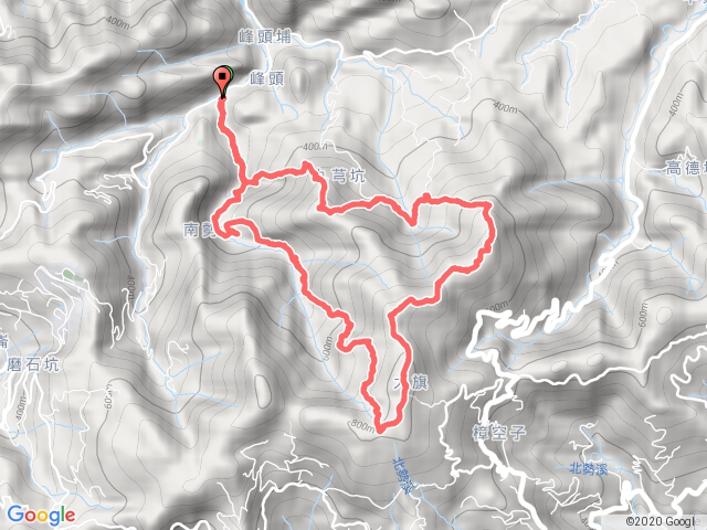 司公髻尾山/伏獅山/九芎坑山O形