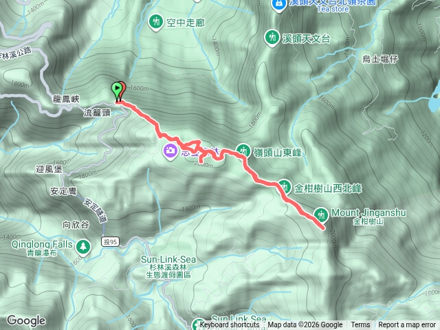 嶺頭山，金柑樹山（留龍頭起）預覽圖