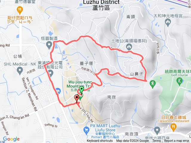 五酒桶山登山步道