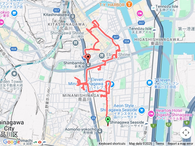 20250513日本三刷/東京品川舊區散策：青物橫町站-うなぎ鰻魚飯-品川寺-長德寺-江戶時代石垣-海藏寺頭痛塚-天龍寺與海德寺紅磚牆-荏原神社-寄木神社-利田神社-鯨塚-新馬場站（獨行）