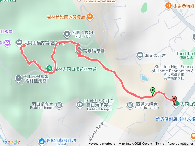 20260315大同山登山步道